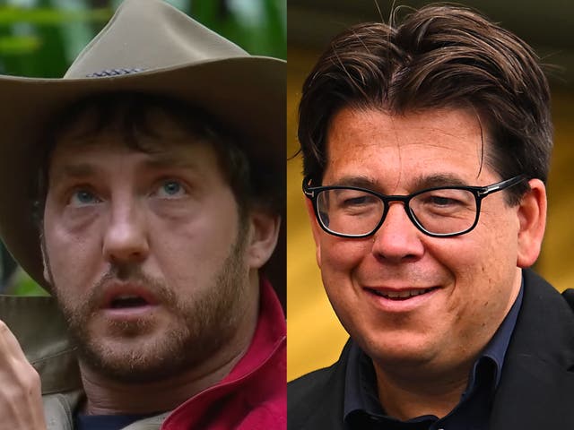 <p>Seann Walsh and Michael McIntyre </p>