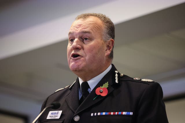 The chief constable of England’s third biggest police force says officers must cease ‘virtue-signalling’ on social media and get on with the job they are paid to do (James Speakman/PA)