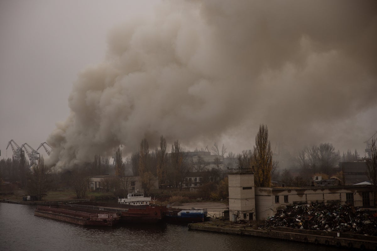 Ukraine Russia news – live: Power restored to millions after nuclear plants taken offline