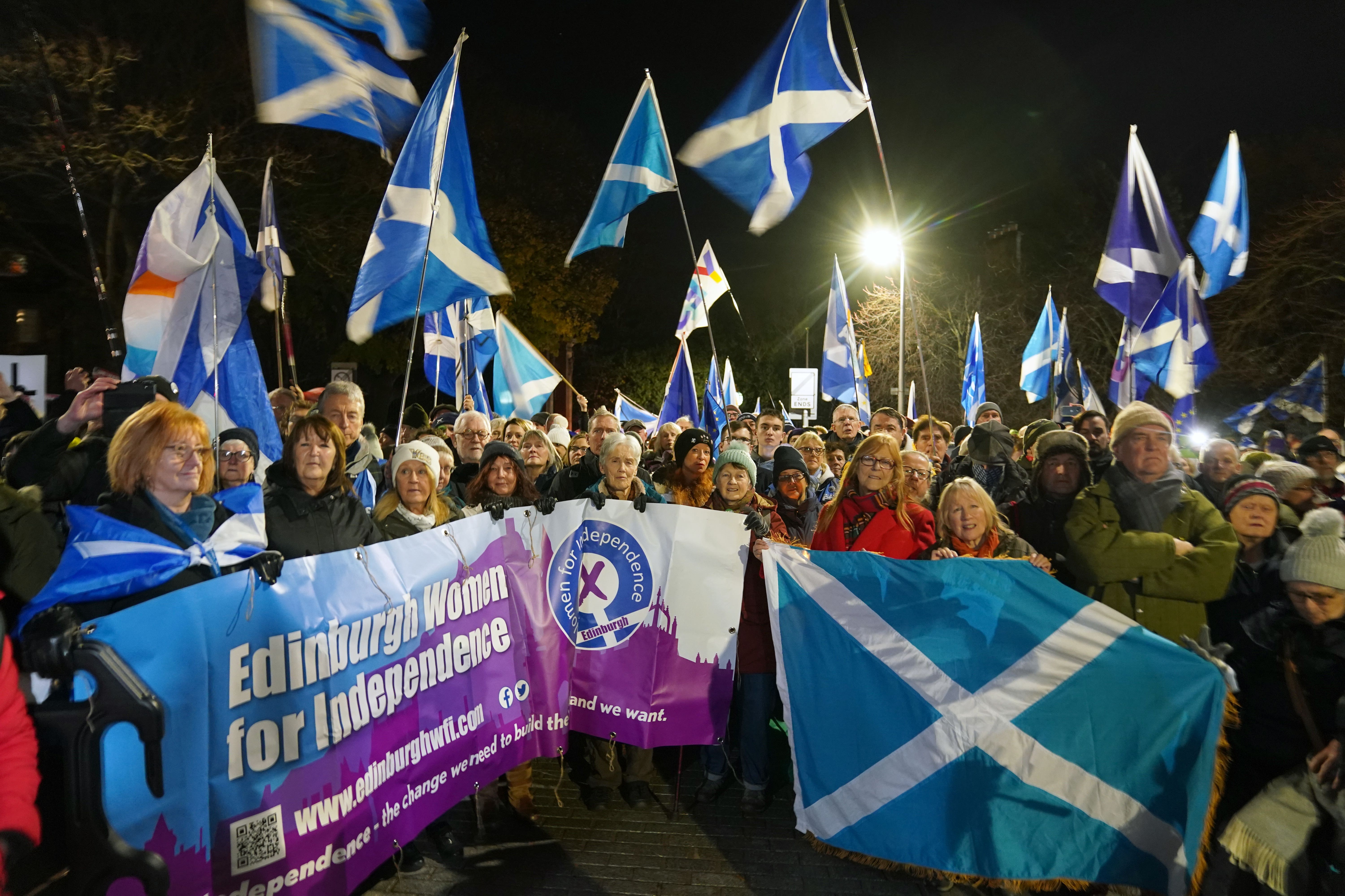 The Supreme Court ruled this week that Scotland did not have the powers to legislate for another referendum (Jane Barlow/PA)