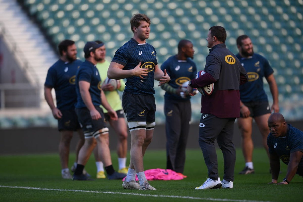 England vs South Africa LIVE rugby: Latest score and updates from autumn international at Twickenham