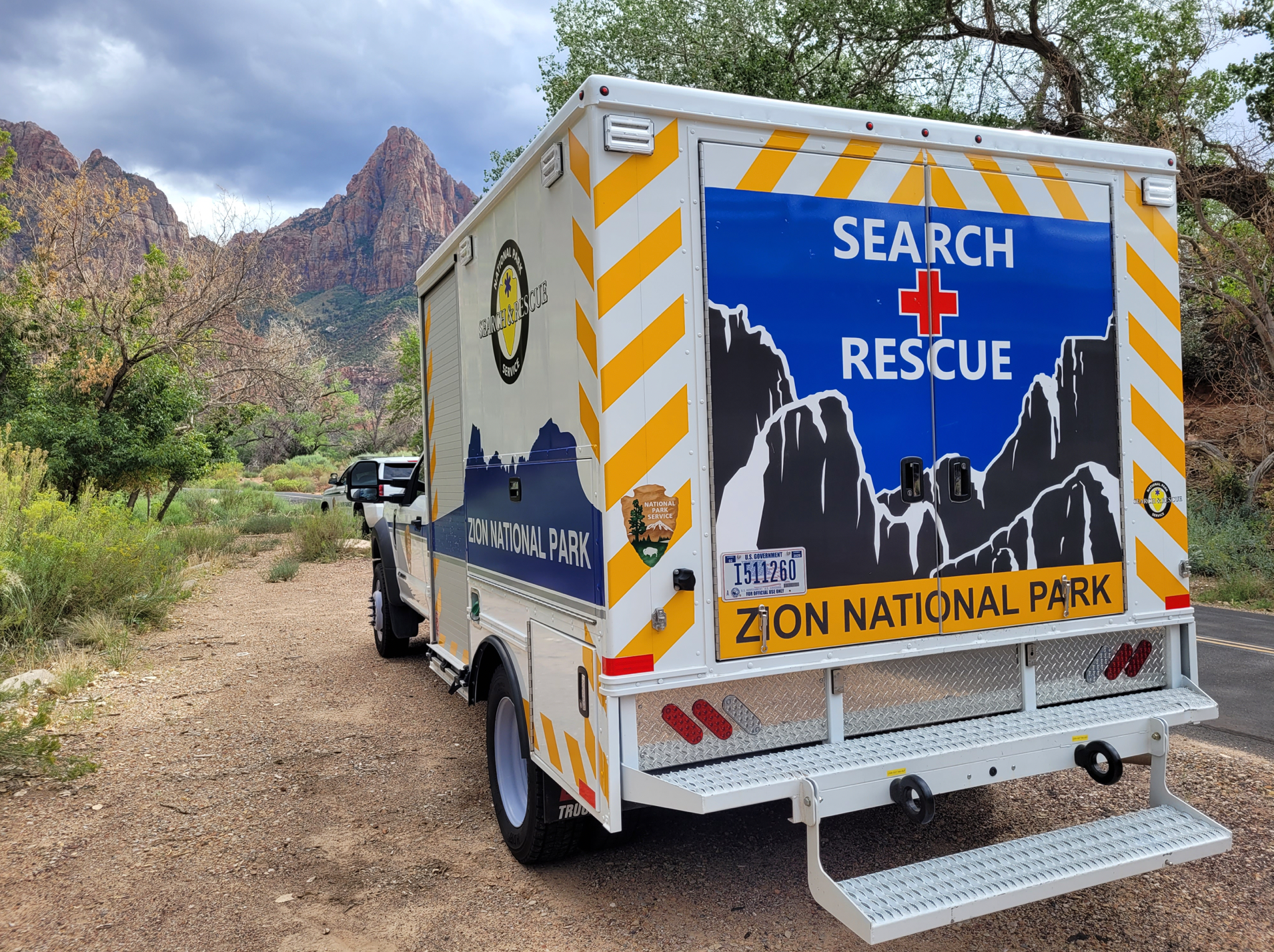 Search and rescue teams found a woman unresponsive and suffering from hypothermia in Zion National Park (file photo)