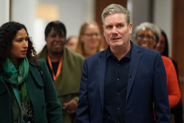 Labour leader Sir Keir Starmer (Stefan Rousseau/PA)