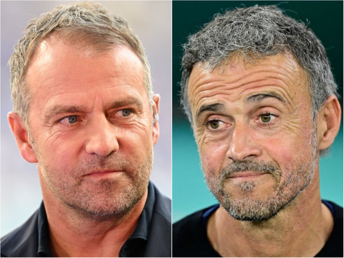 Spain vs Germany: Hansi Flick and Luis Enrique at the heart of battle of World Cup heavyweights