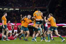 Australia stun Wales with 21-point comeback to leave Wayne Pivac reeling