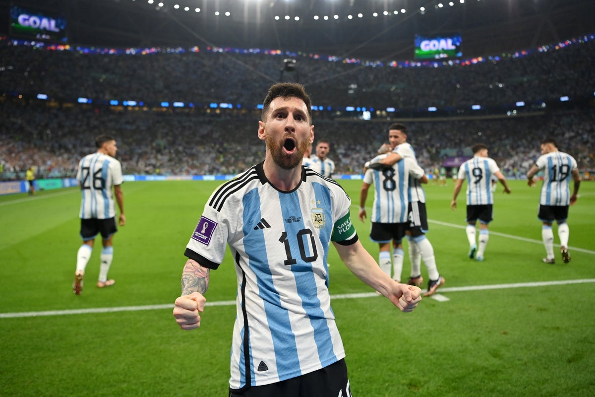 Lionel Messi delivers moment of inspiration to revive Argentina’s World Cup hopes