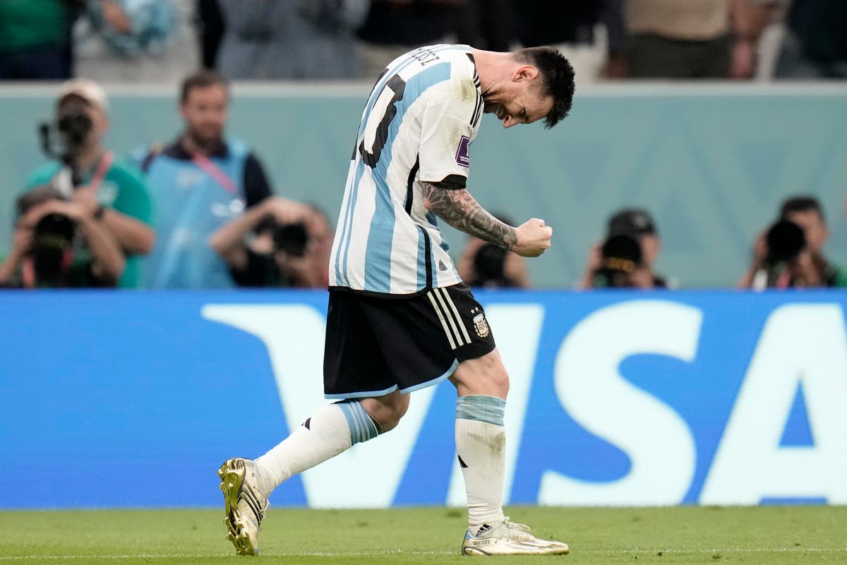 AP PHOTOS: World Cup highlights from Day 7