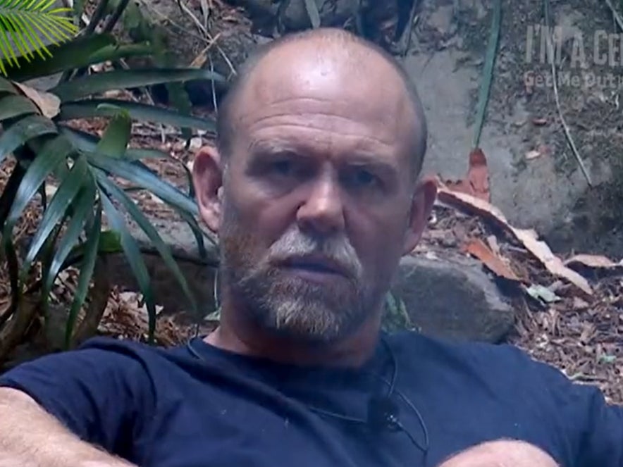 <p>Mike Tindall on ‘I’m a Celeb'</p>