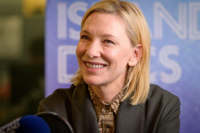 Cate Blanchett will be on Festive Desert Island Discs (Amanda Mango Benson/BBC)