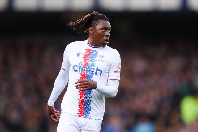Crystal Palace’s Ebere Eze believes south London is a hotbed of footballing talent (Isaac Parkin/PA)
