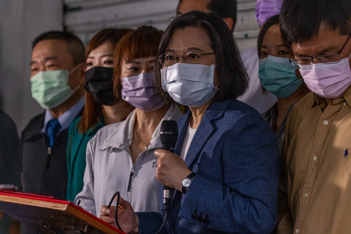 Taiwan election: President Tsai Ing-wen resigns as ruling party chief after disastrous results
