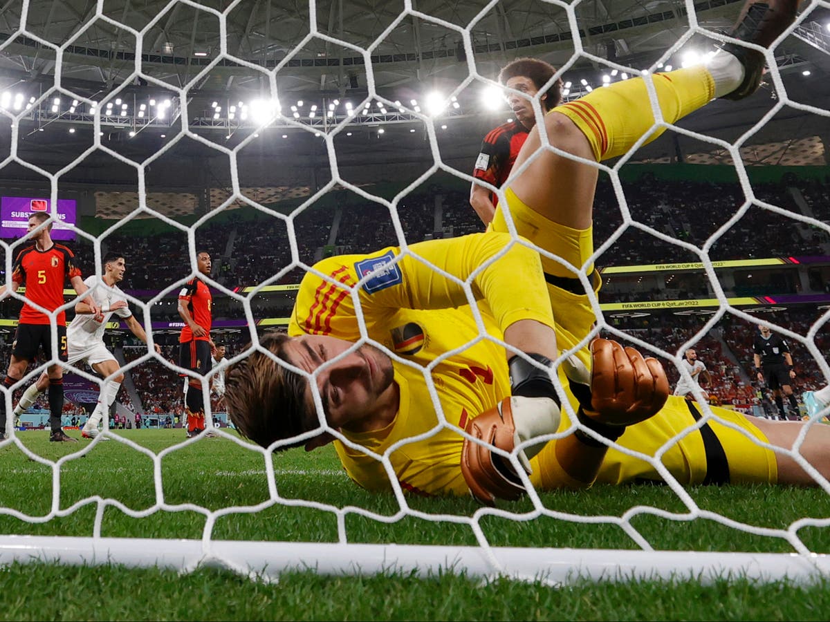 Belgium vs Morocco player ratings: Courtois fails to learn from mistake in Group F defeat