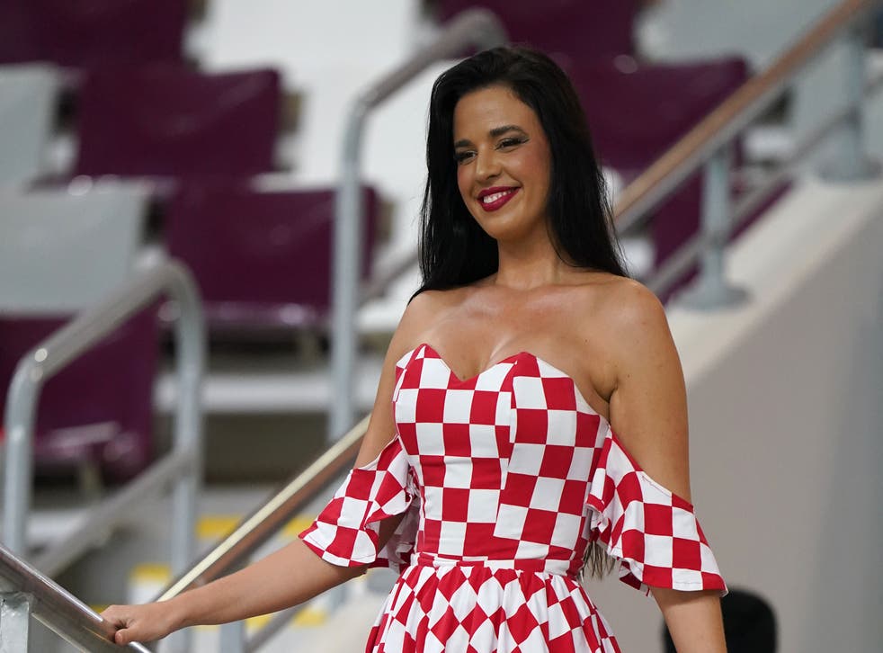 Model Ivana Knoll insists she does not fear arrest over daring World Cup  outfits | The Independent