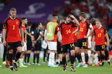 Shape-shifting Belgium fail to find route to excitement, entertainment or World Cup last 16