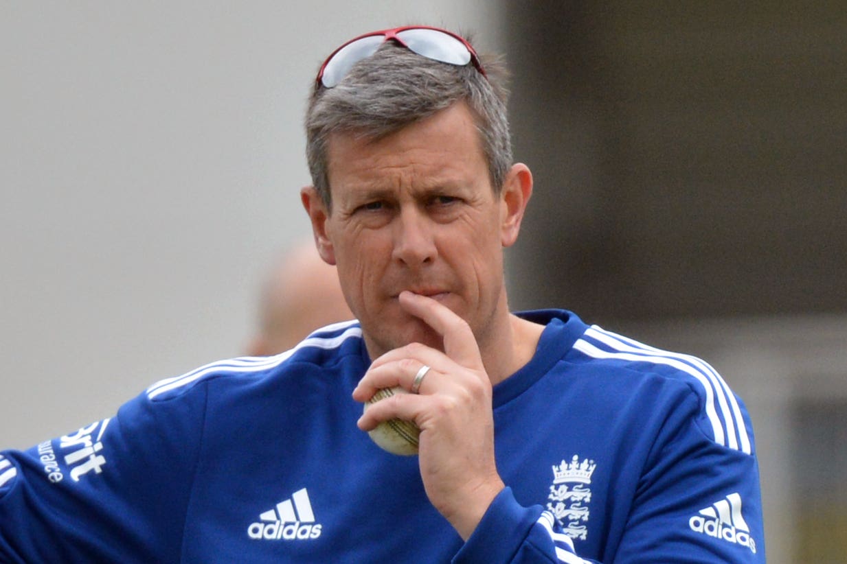 Ashley Giles succeeded Andy Flower as England’s limited-overs head coach on this day in 2012 (Anthony Devlin/PA)