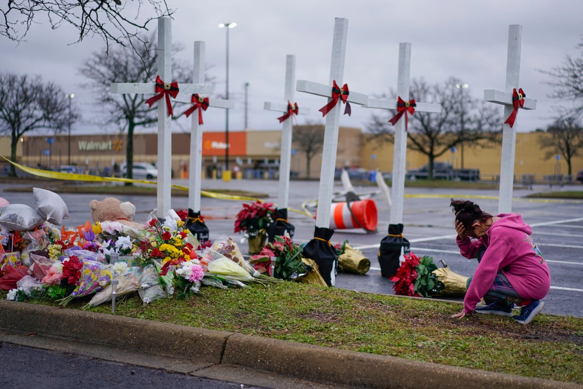 Walmart shooting survivor who filed $50m lawsuit says she reported gunman’s ‘disturbing behaviour’