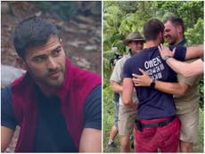 I’m a Celebrity star Owen Warner has ecstatic reaction to brothers surprising him in Australia