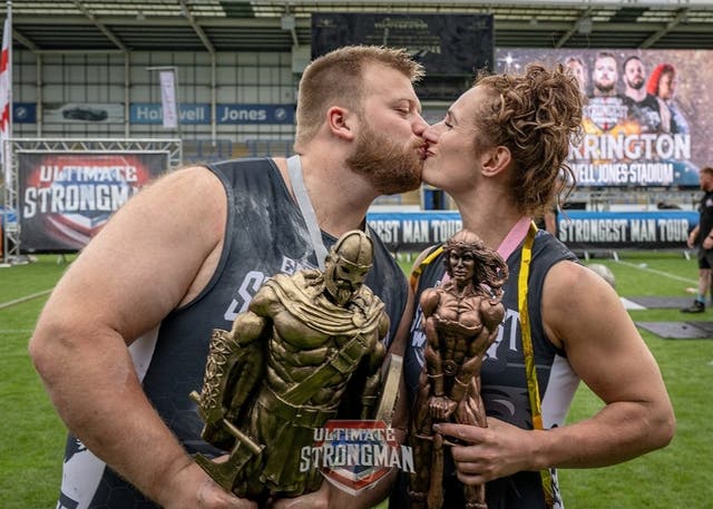 The Ultimate ‘power Couple Britains Strongest Man And Woman Paul