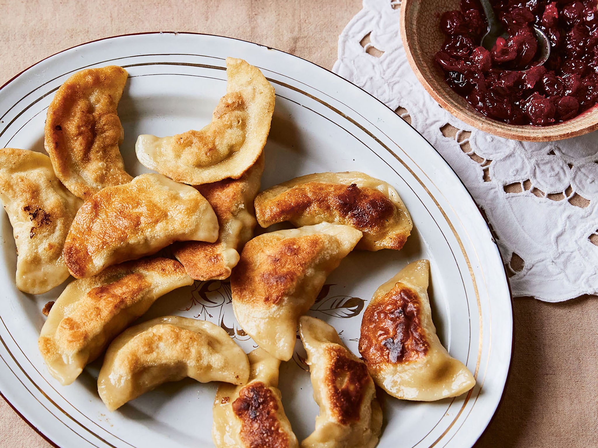 Pierogi are great after any roast, but particularly at Christmas when the family are on hand to help