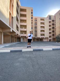 England fan discovers ‘eerie’ abandoned city in Qatar