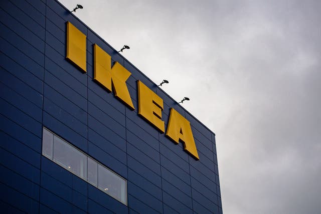 Ikea staff are to receive a pay increase to help with the rising cost of living (Jacob King/PA)