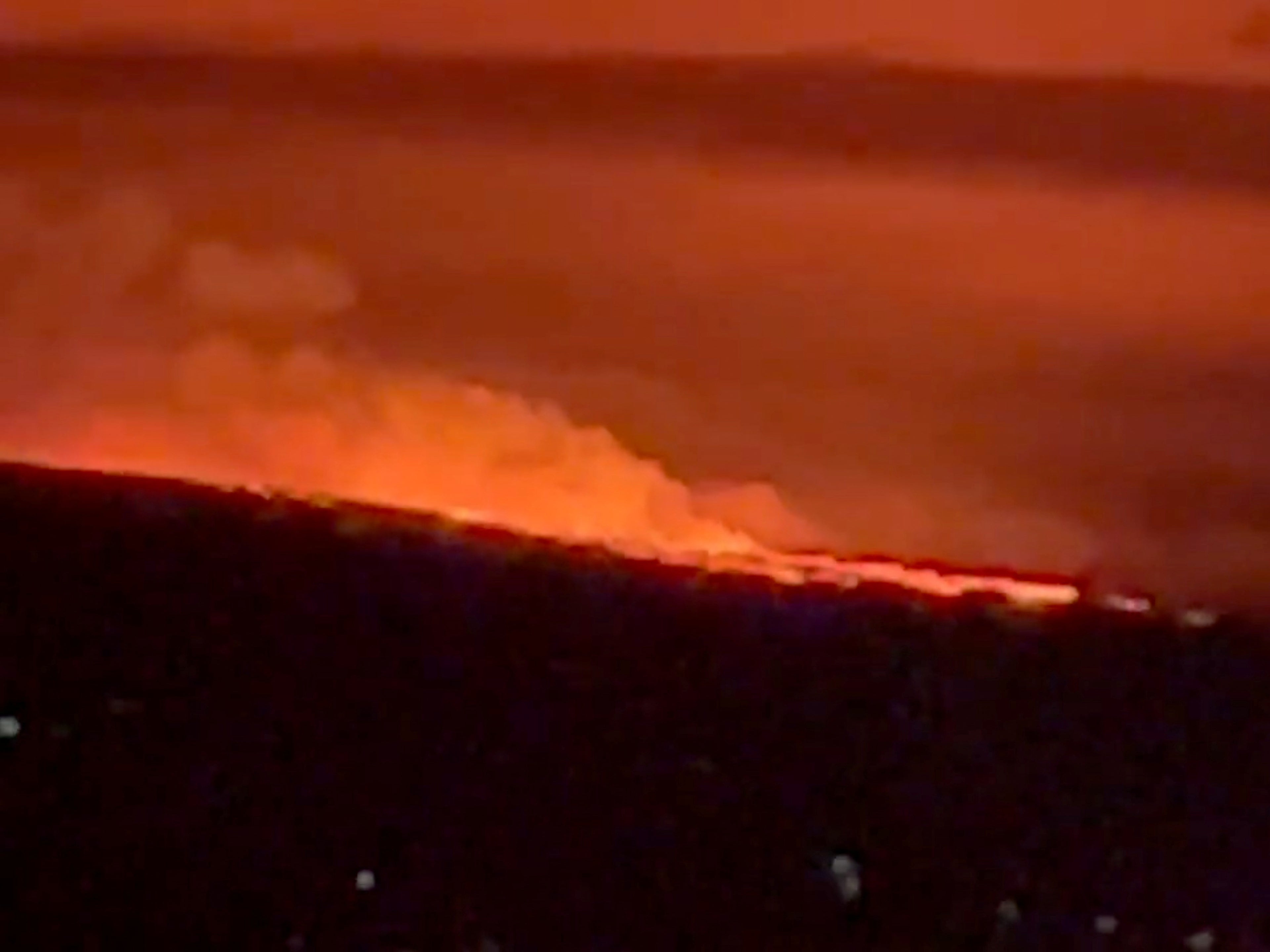 Mauna Loa eruption news - live: Video shows lava spewing from world’s largest active volcano in Hawaii