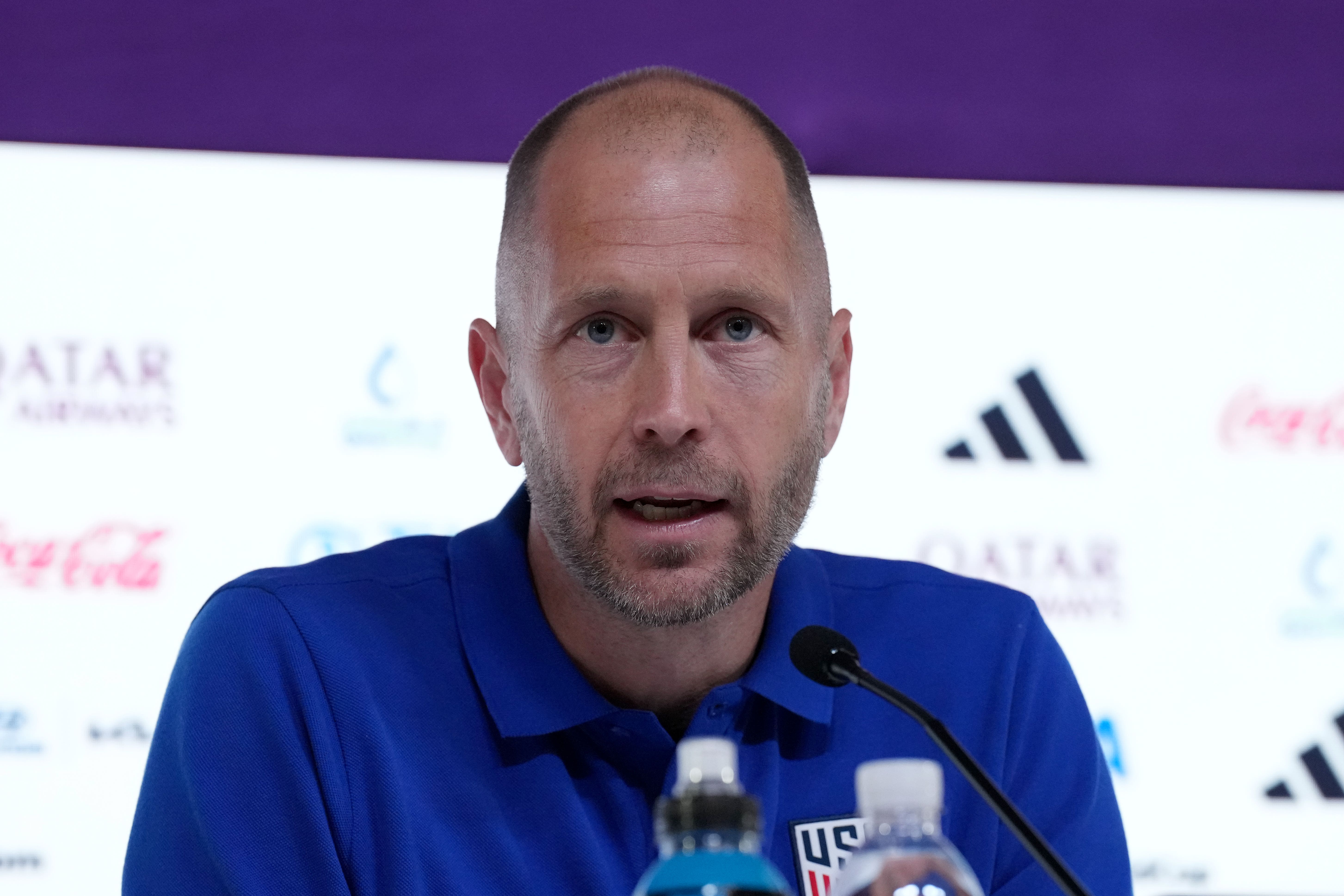 USA manager Gregg Berhalter wants to stay focused on football and not politics (Jonathan Brady/PA)