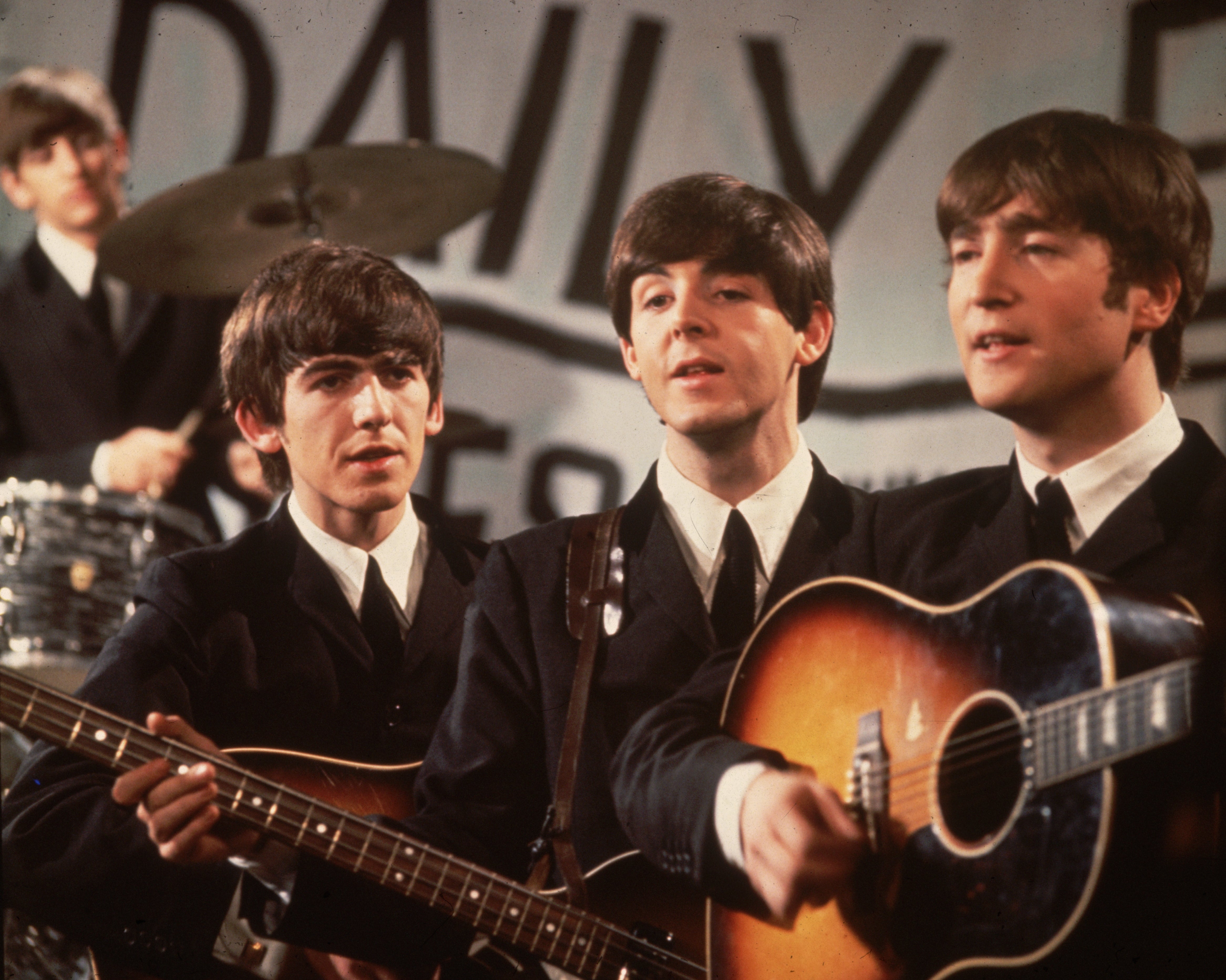 The Beatles perform on Granada TV’s ‘Late Scene Extra’, filmed in Manchester on 25 November 1963