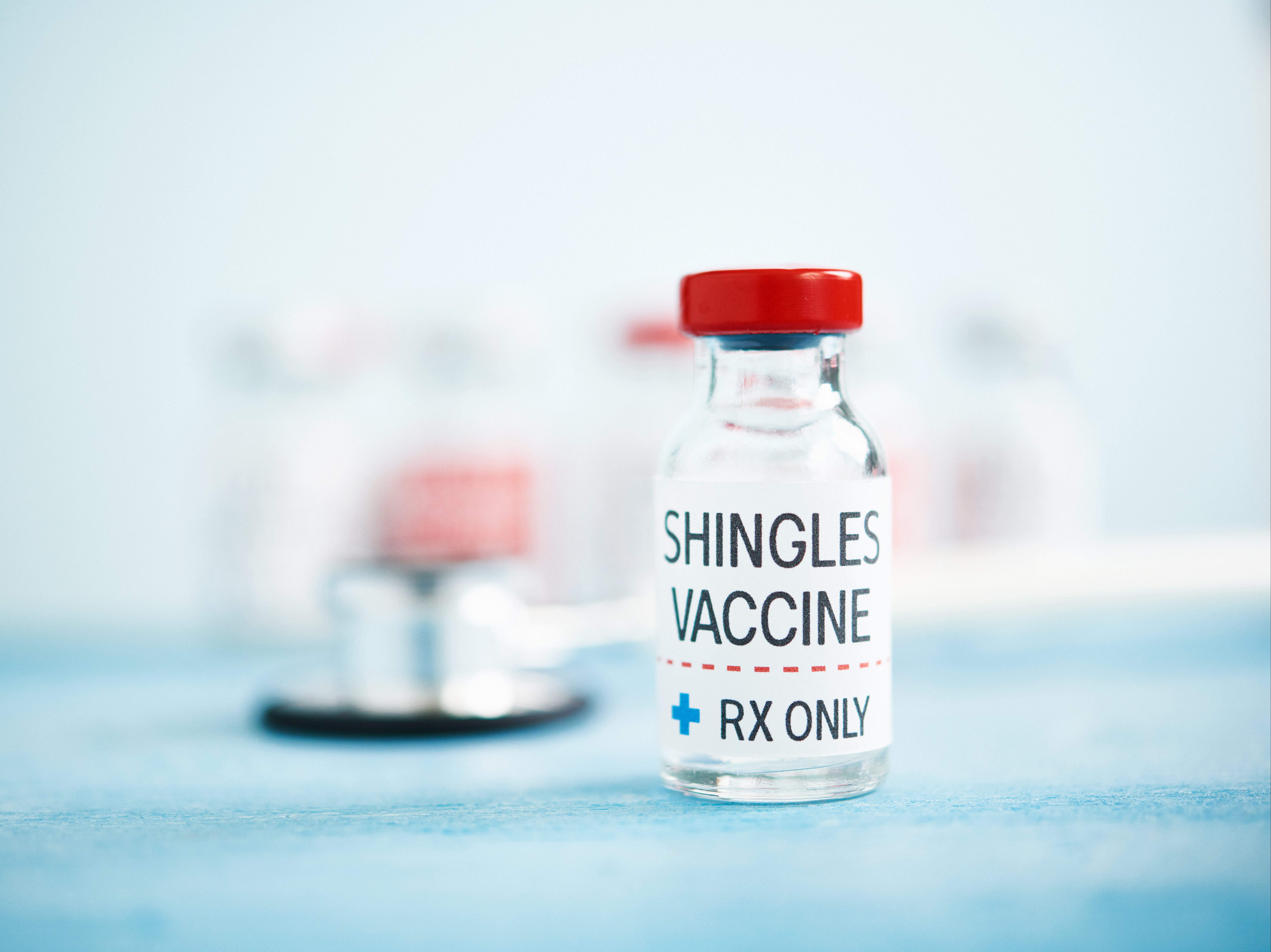 The shingles vaccine is available on the NHS but only to people in their 70s