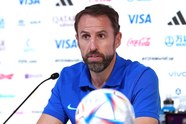 Gareth Southgate is eyeing a complete performance from England against Wales (Martin Rickett/PA)
