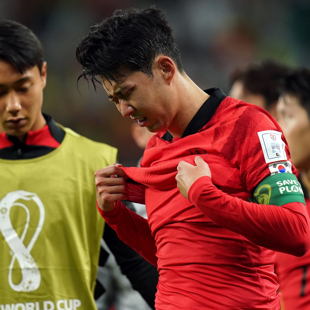 Son Heung-min in tears over 'lack of justice' against Ghana, Sergio Costa  claims | The Independent