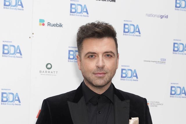 <p>Westlife singer Mark Feehily </p>