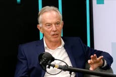 Tony Blair praises Matt Hancock for ‘courageous’ decision to appear on ‘I’m a Celebrity’