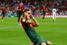 Portugal vs Uruguay player ratings: Bruno Fernandes upstages Cristiano Ronaldo with brace