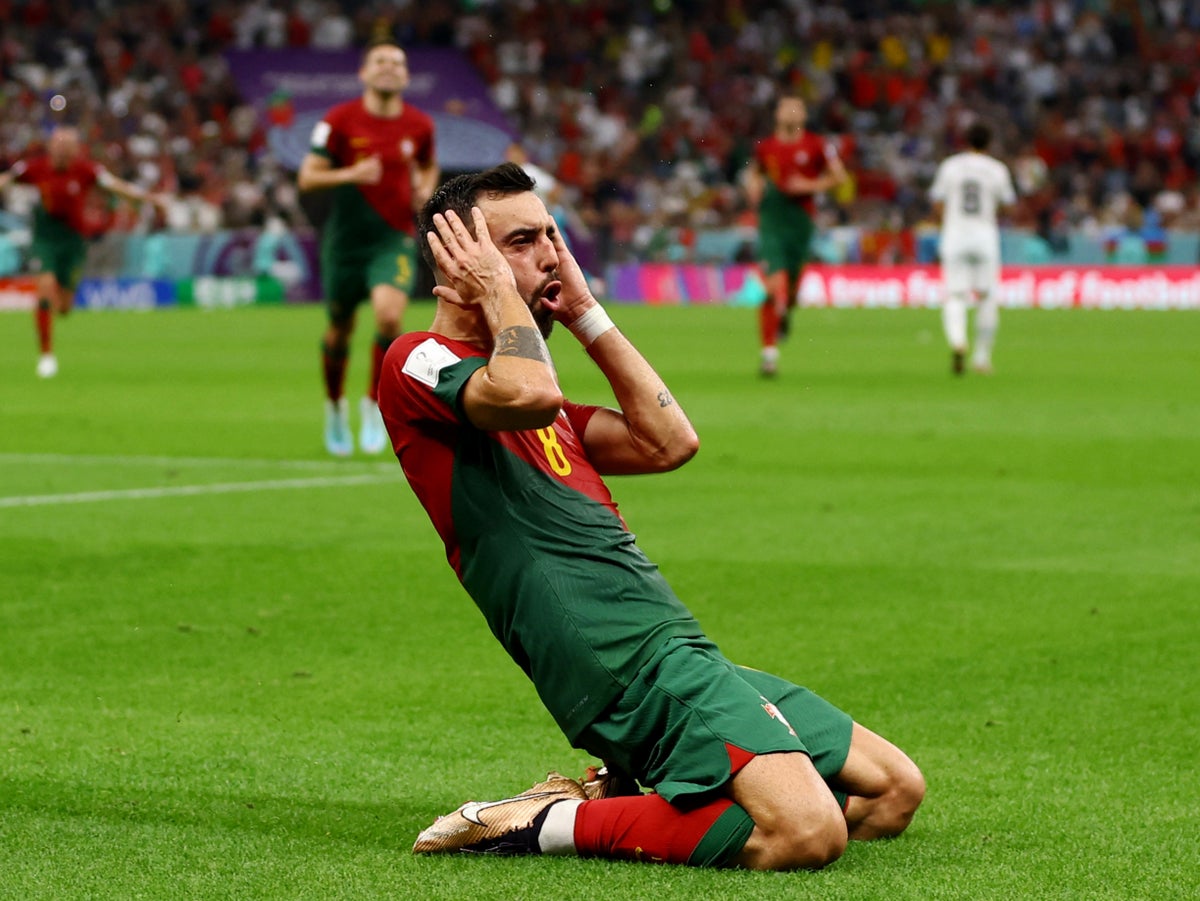 Portugal vs Uruguay player ratings: Bruno Fernandes upstages Cristiano Ronaldo with brace