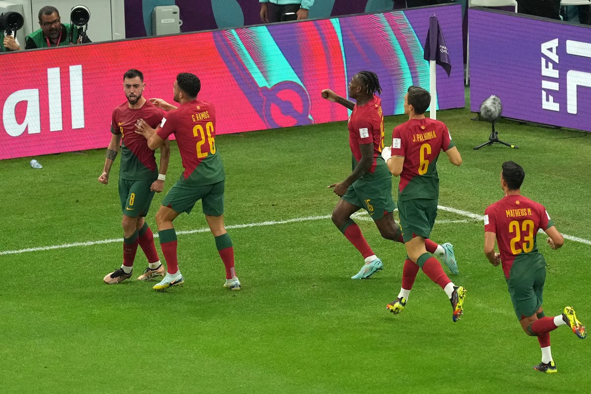 FIFA World Cup 2022: Bruno Fernandes believed Cristiano Ronaldo had scored  Portugal's first goal in win over Uruguay