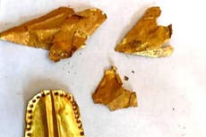 Mummies with golden tongues discovered by archaeologists in Egypt