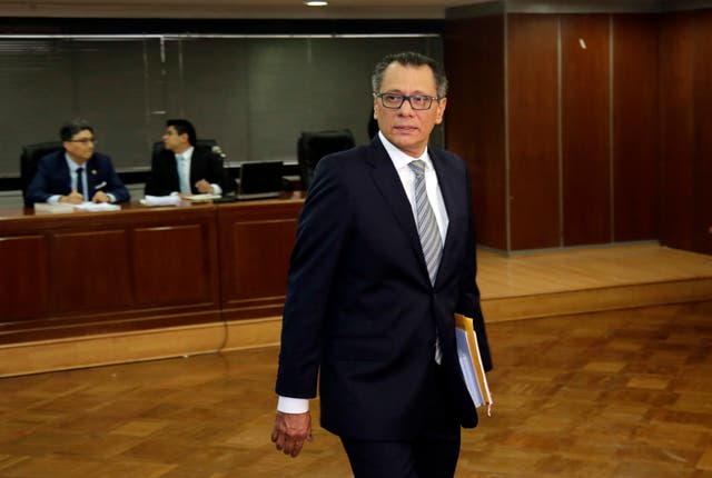 ECUADOR- LIBERTAD JORGE GLAS