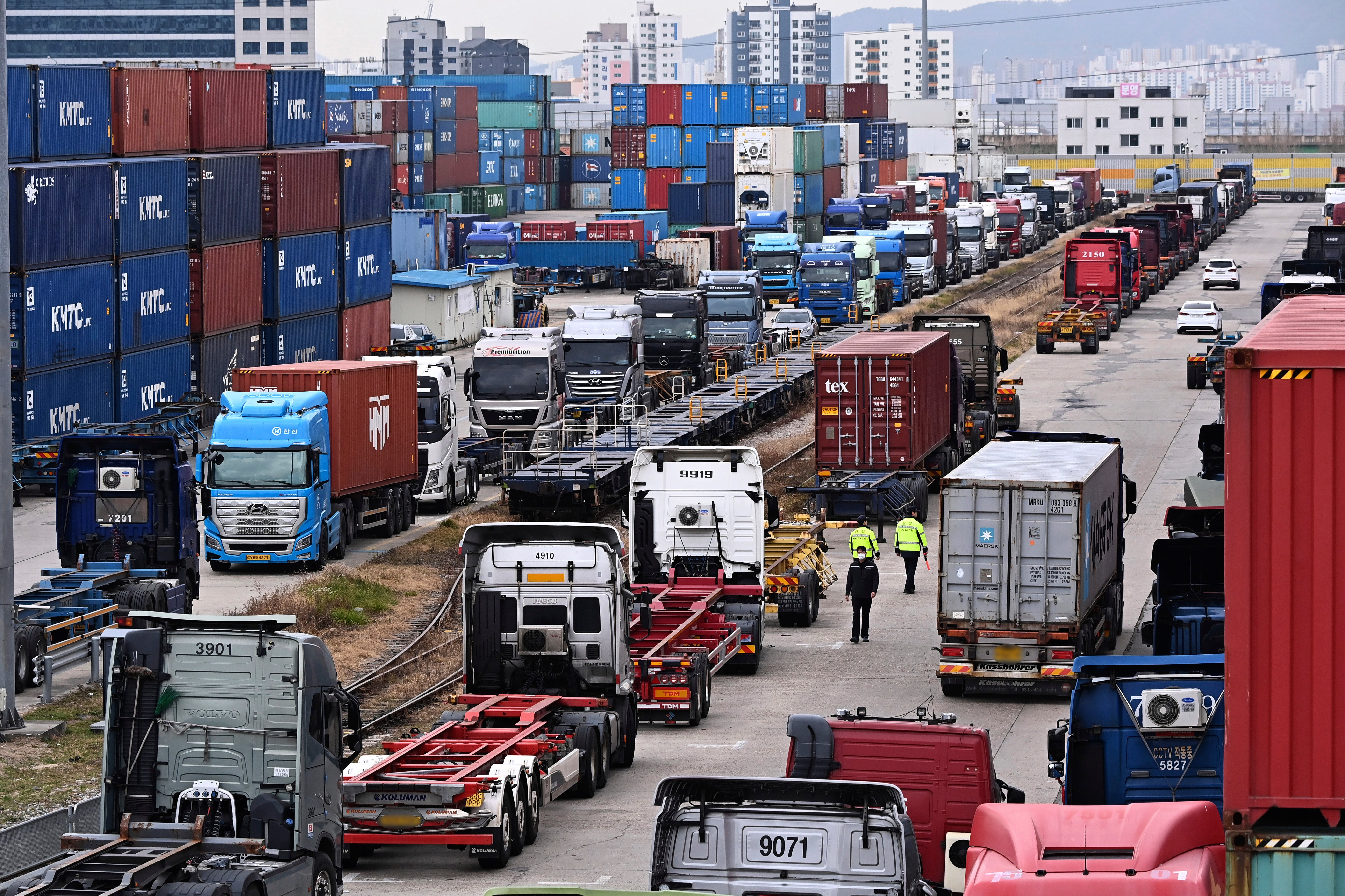 South Korea Truckers' Strike