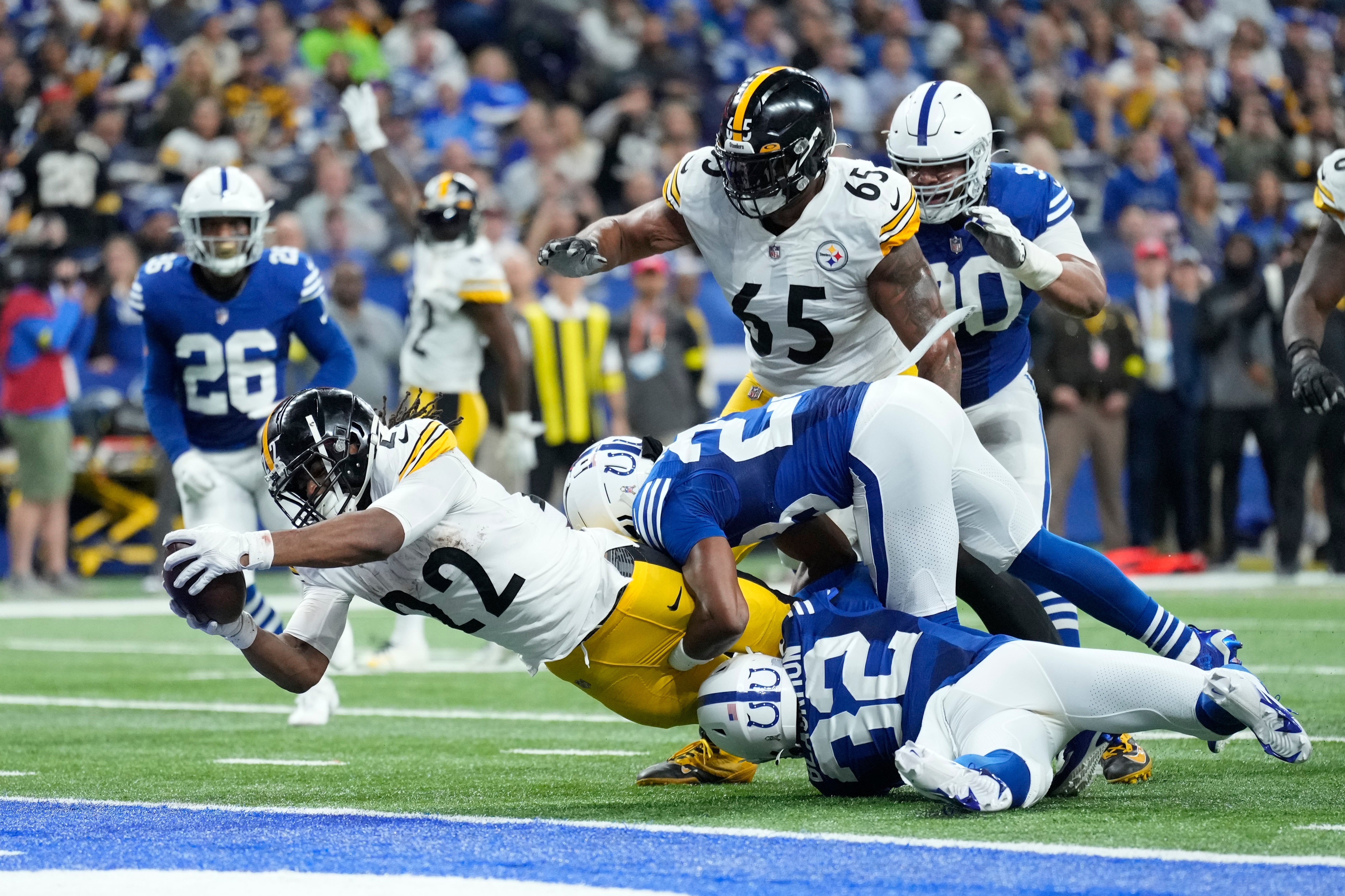 APTOPIX Steelers Colts Football