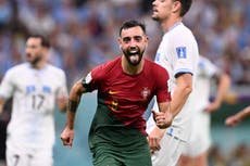 Bruno Fernandes’ role reverses as he starts World Cup as star turn