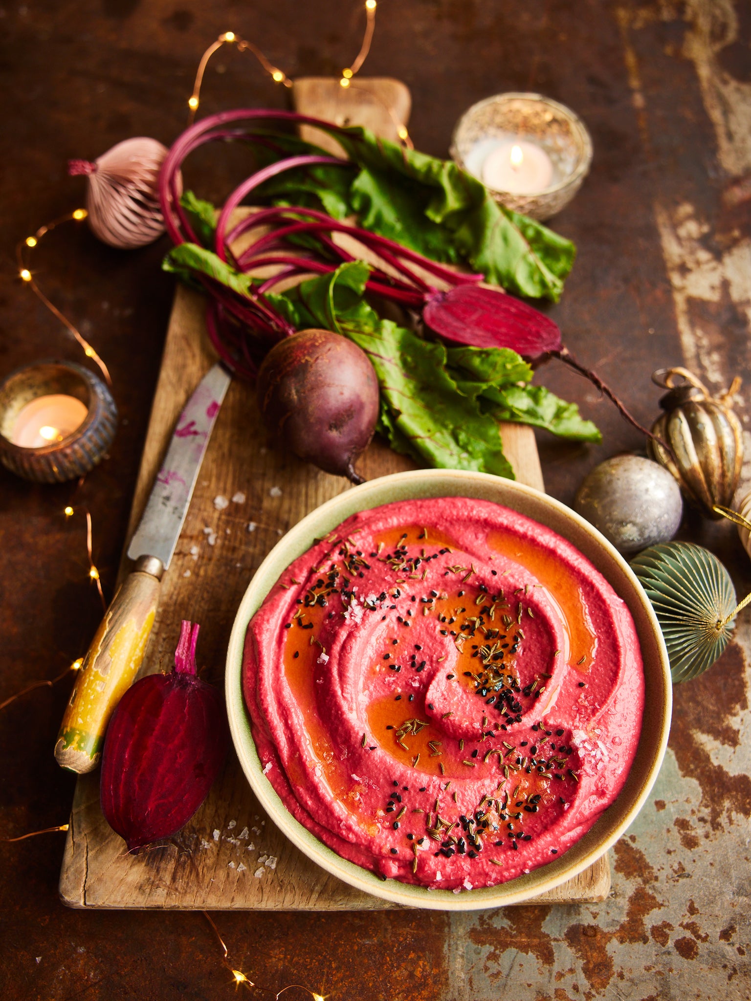 Let beetroot shine in this delicious dip