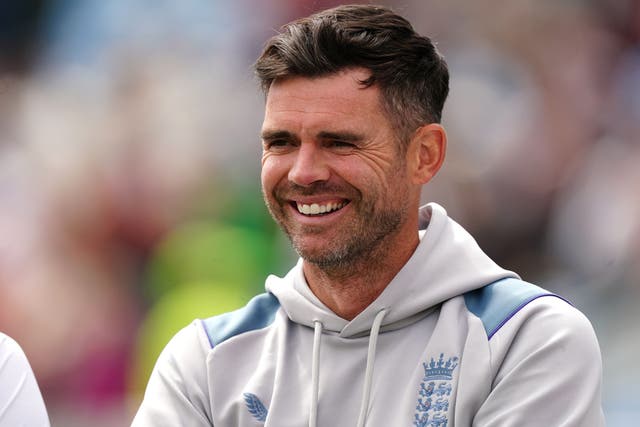 James Anderson insisted the England team are “chomping at the bit” to get their first Test in Pakistan underway (Mike Egerton/PA)