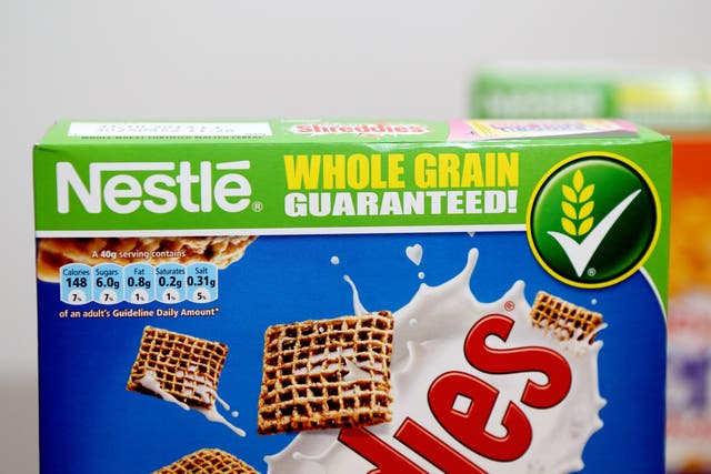 Nestle improved its sales guidance despite surging costs (Steve Parsons/PA)
