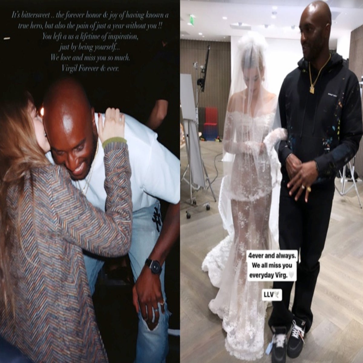Inside Virgil Abloh's sweet, private life with wife Shannon