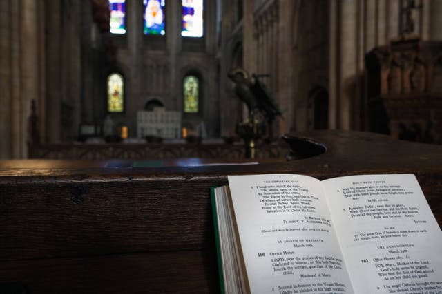 Less than half of England and Wales’s population identify as Christian, census figures have revealed for the first time, prompting calls for the role of religion in society to be reconsidered (Tim James/Mabel Gray/Alamy/PA)