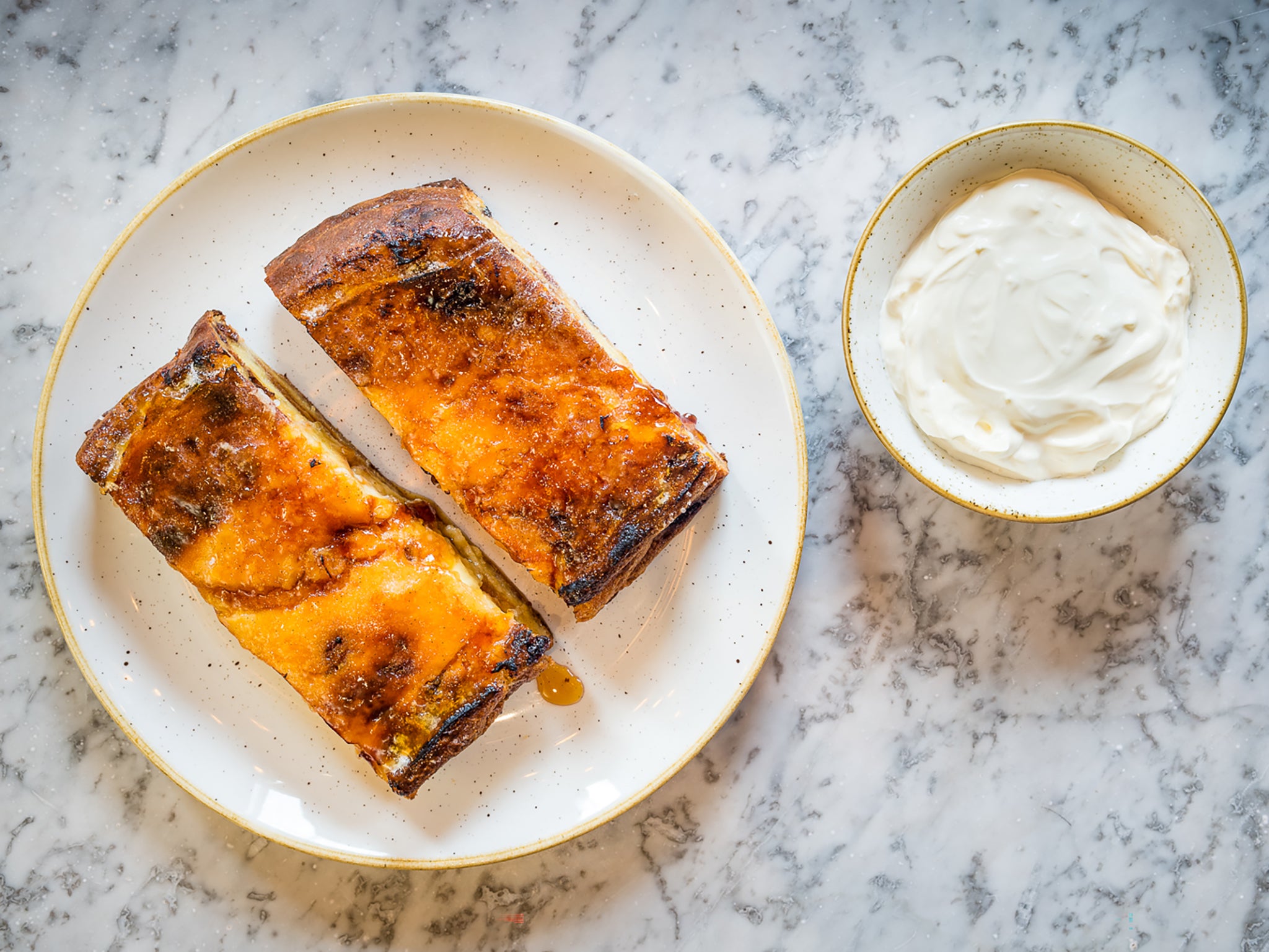 Give your bread and butter pudding an upgrade with leftover pannettone (if you have any!)