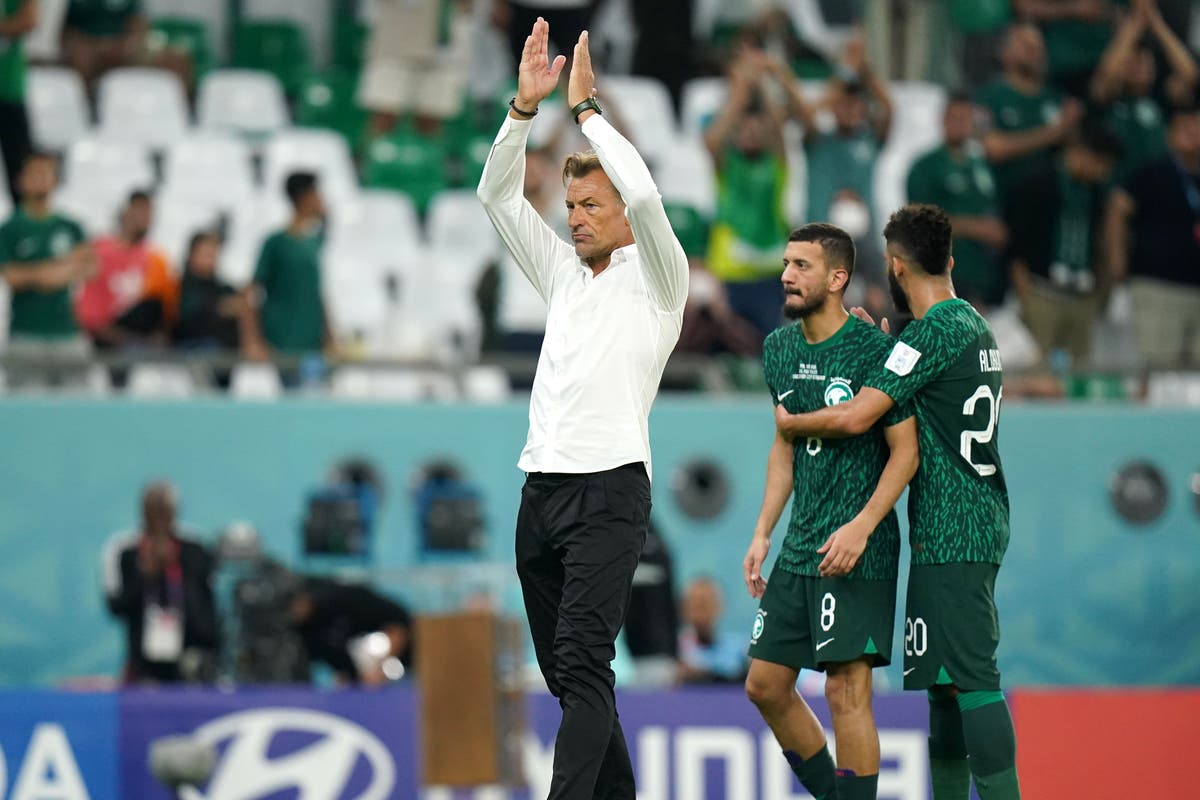 Herve Renard challenges his Saudi Arabia players to make World Cup history