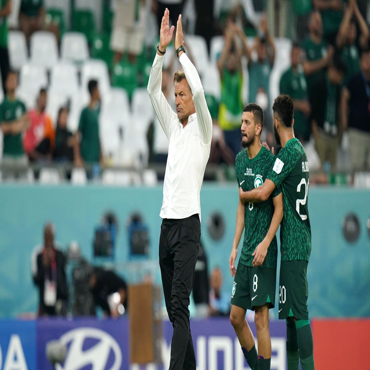 Herve Renard: Stars aligned for 'complete crazy' Saudi Arabia win