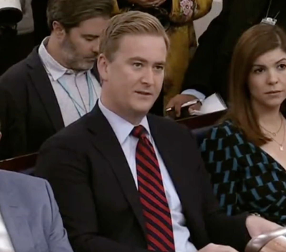 Fox News’ Peter Doocy taken down in White House press conference clash: ‘That is not an accurate take’